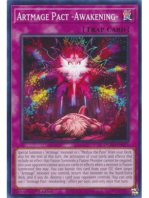 Artmage Pact -Awakening - DUAD-EN075 - Common 