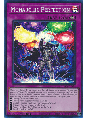 Monarchic Perfection - DUAD-EN076 - Super Rare 