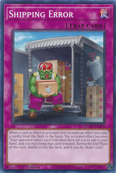 Shipping Error - DUAD-EN079 - Common 
