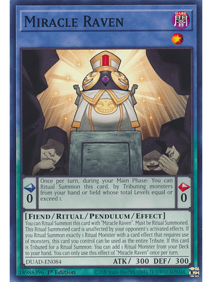 Miracle Raven - DUAD-EN084 - Common 