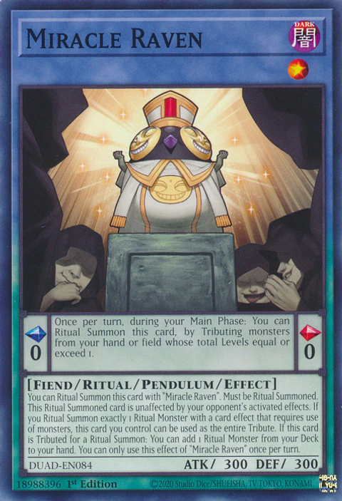 Miracle Raven - DUAD-EN084 - Common 