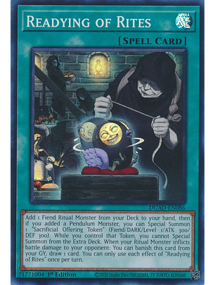 Readying of Rites - DUAD-EN086 - Super Rare 
