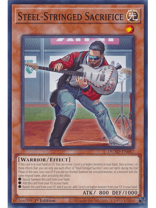 Steel-Stringed Sacrifice - DUAD-EN087 - Common 