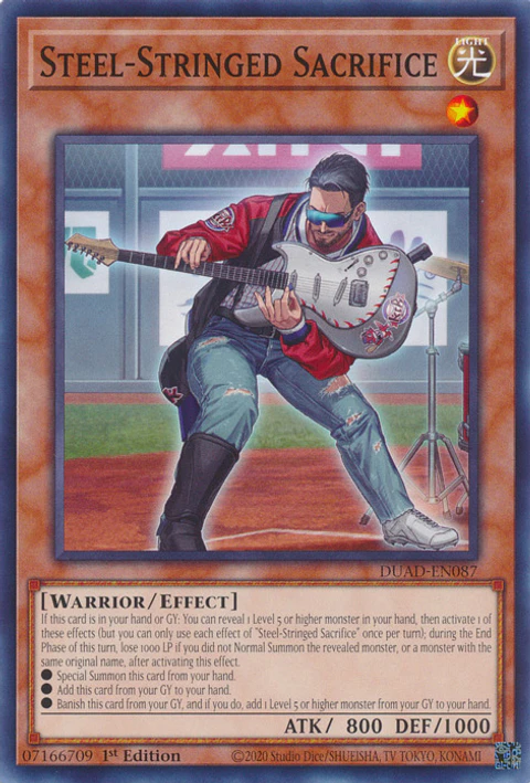 Steel-Stringed Sacrifice - DUAD-EN087 - Common 