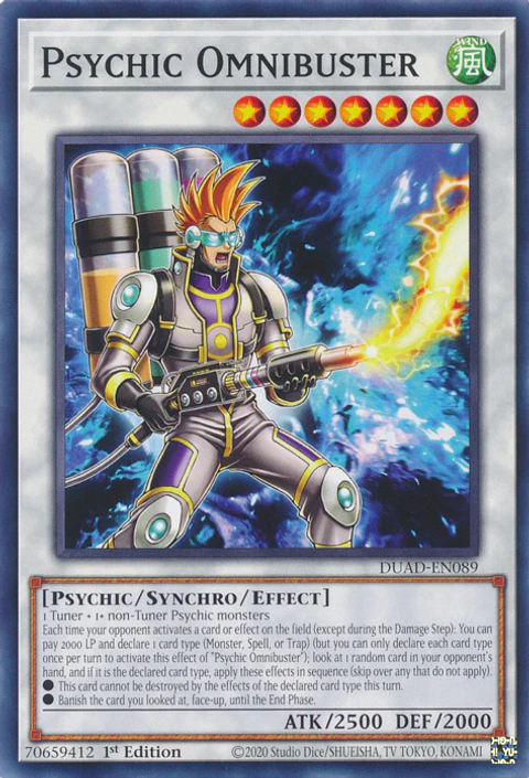 Psychic Omnibuster - DUAD-EN089 - Common 