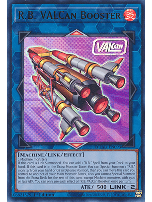 R.B. VALCan Booster - DUAD-EN093 - Ultra Rare 