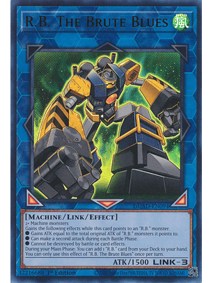 R.B. The Brute Blues - DUAD-EN094 - Ultra Rare 