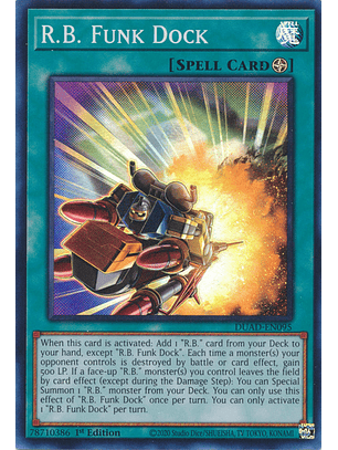 R.B. Funk Dock - DUAD-EN095 - Super Rare