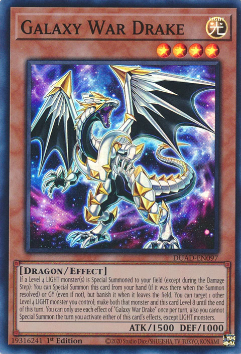 Galaxy War Drake - DUAD-EN097 - Super Rare 