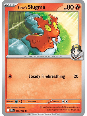 Ethan's Slugma - 035/182 - Common - DRI 