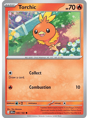 Torchic - 040/182 - Common - DRI 