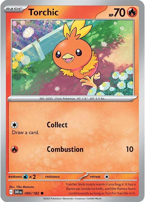 Torchic - 040/182 - Common - DRI 