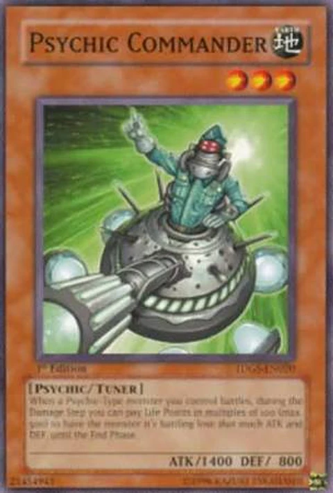 Psychic Commander - TDGS-EN020 - Common