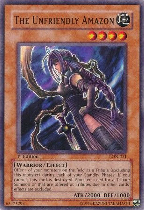 The Unfriendly Amazon - LON-031 - Common