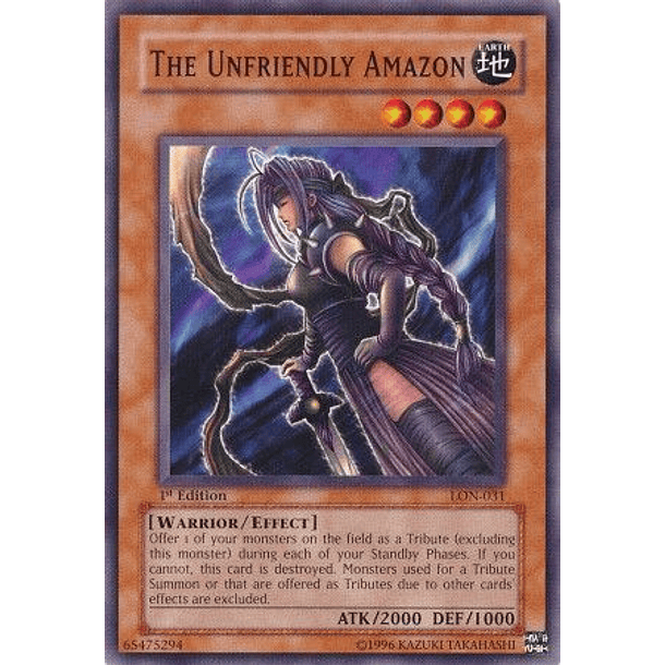 The Unfriendly Amazon - LON-031 - Common