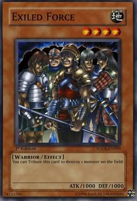 Exiled Force - SDDE-EN009 - Common