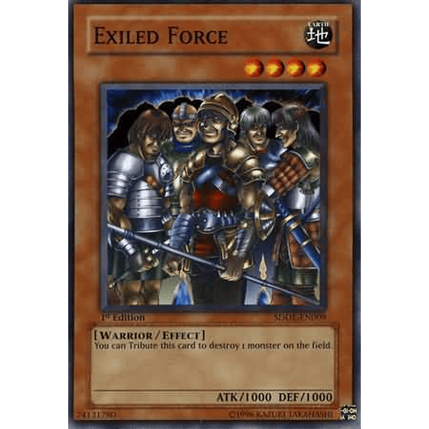 Exiled Force - SDDE-EN009 - Common