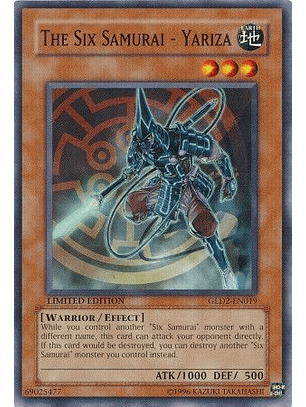 The Six Samurai - Yariza - GLD2-EN019 - Common