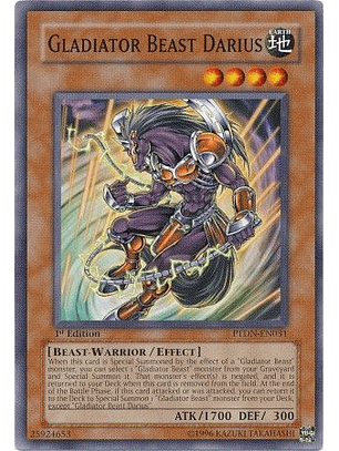 Gladiator Beast Darius - PTDN-EN031 - Common