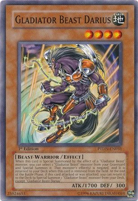 Gladiator Beast Darius - PTDN-EN031 - Common