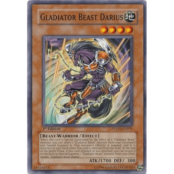 Gladiator Beast Darius - PTDN-EN031 - Common