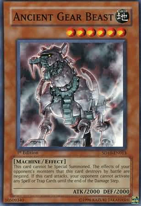 Ancient Gear Beast - SD10-EN013 - Common 