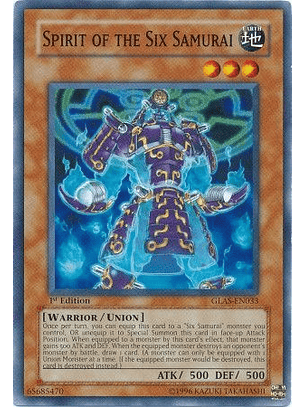 Spirit of the Six Samurai - GLAS-EN033 - Common