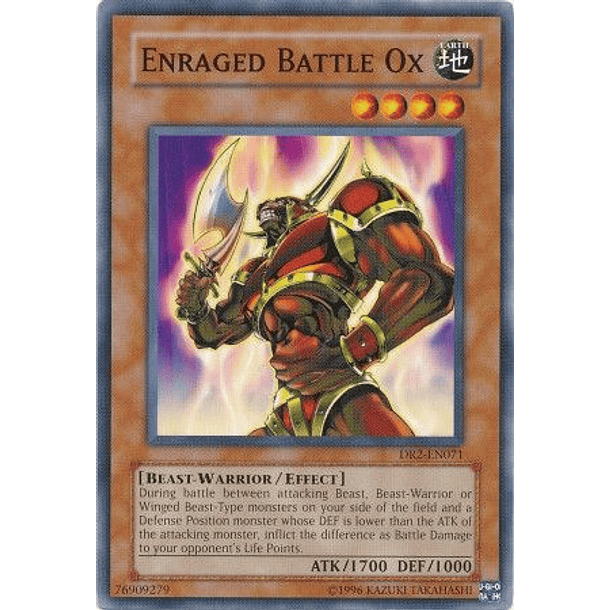 Enraged Battle Ox - DR2-EN071 - Common