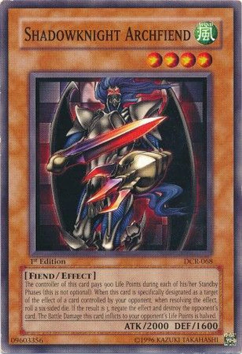 Shadowknight Archfiend - DCR-068 - Common
