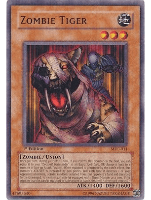 Zombie Tiger - MFC-011 - Common