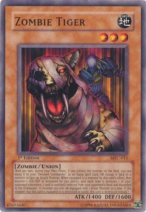 Zombie Tiger - MFC-011 - Common