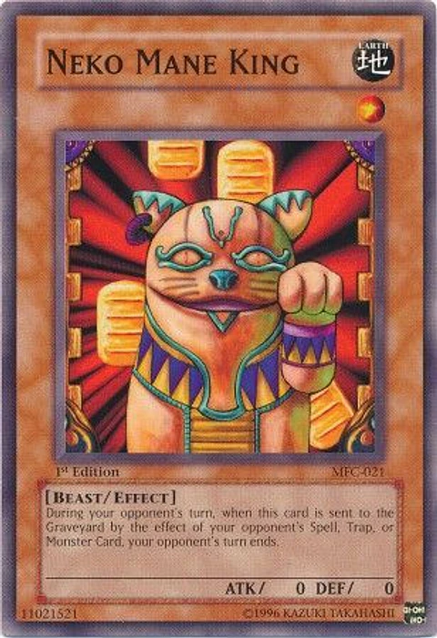 Neko Mane King - MFC-021 - Common 1st Edition