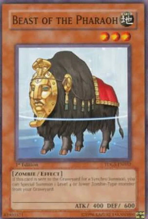 Beast of the Pharaoh - TDGS-EN032 - Common
