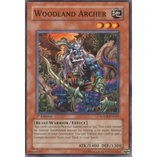 Woodland Archer - SOVR-EN031 - Common