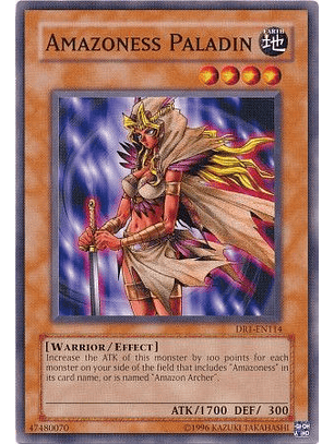 Amazoness Paladin - DR1-EN114 - Common