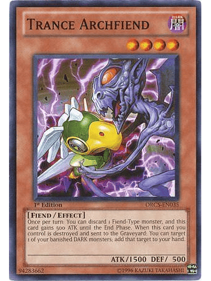 Trance Archfiend - ORCS-EN035 - Common 
