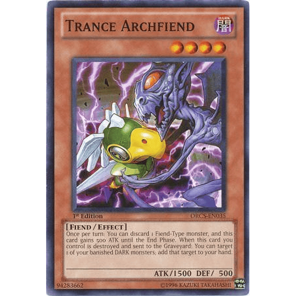 Trance Archfiend - ORCS-EN035 - Common 
