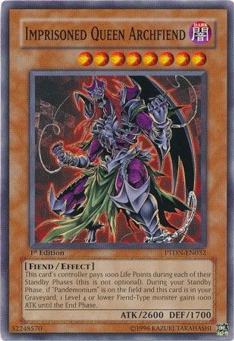 Imprisoned Queen Archfiend - PTDN-EN032 - Common