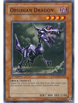 Obsidian Dragon - PTDN-EN023 - Common
