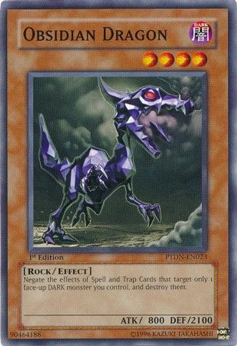 Obsidian Dragon - PTDN-EN023 - Common