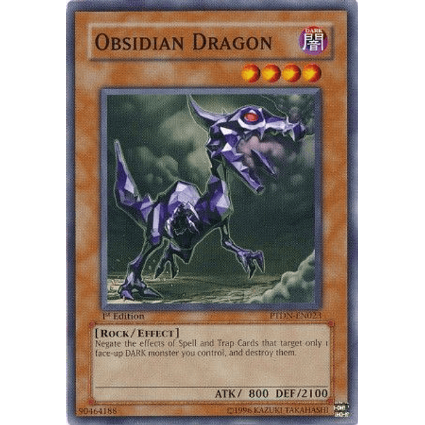 Obsidian Dragon - PTDN-EN023 - Common