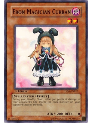 Ebon Magician Curran - SD6-EN015 - Common