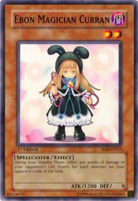 Ebon Magician Curran - SD6-EN015 - Common