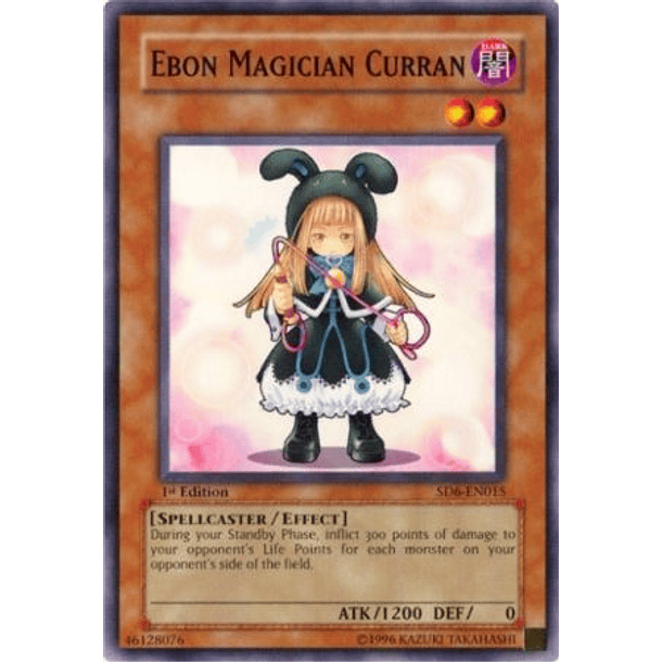 Ebon Magician Curran - SD6-EN015 - Common