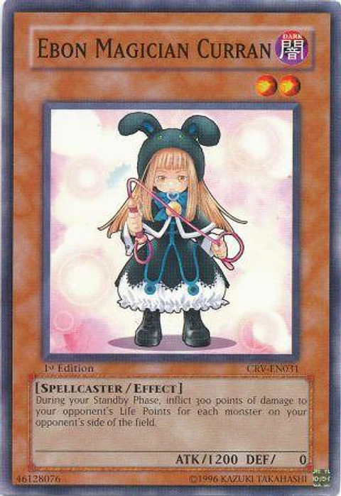 Ebon Magician Curran - CRV-EN031 - Common