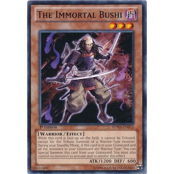 The Immortal Bushi - SDWA-EN014 - Common