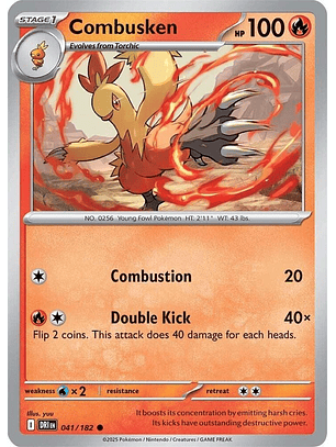 Combusken - 041/182 - Common - DRI 