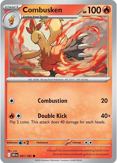 Combusken - 041/182 - Common - DRI 