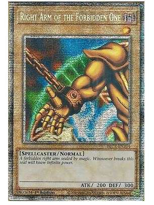 Right Arm of the Forbidden One - BLCR-EN104 - Starlight Rare 