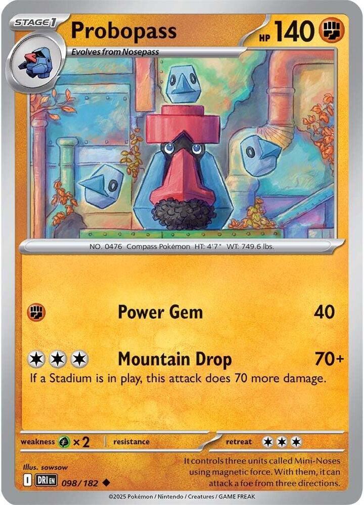 Probopass - 098/182 - Uncommon - DRI  1